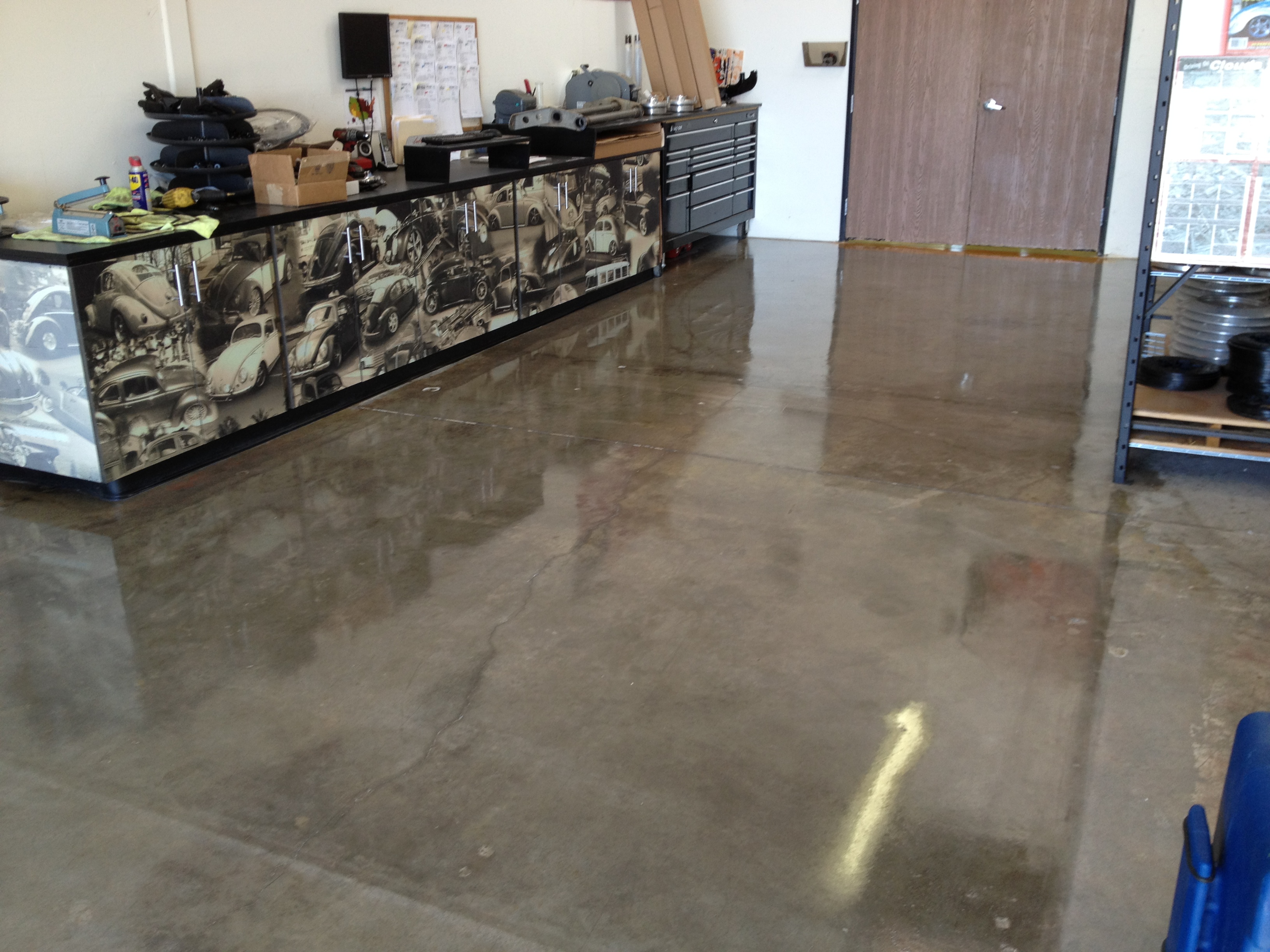SEALED CONCRETE